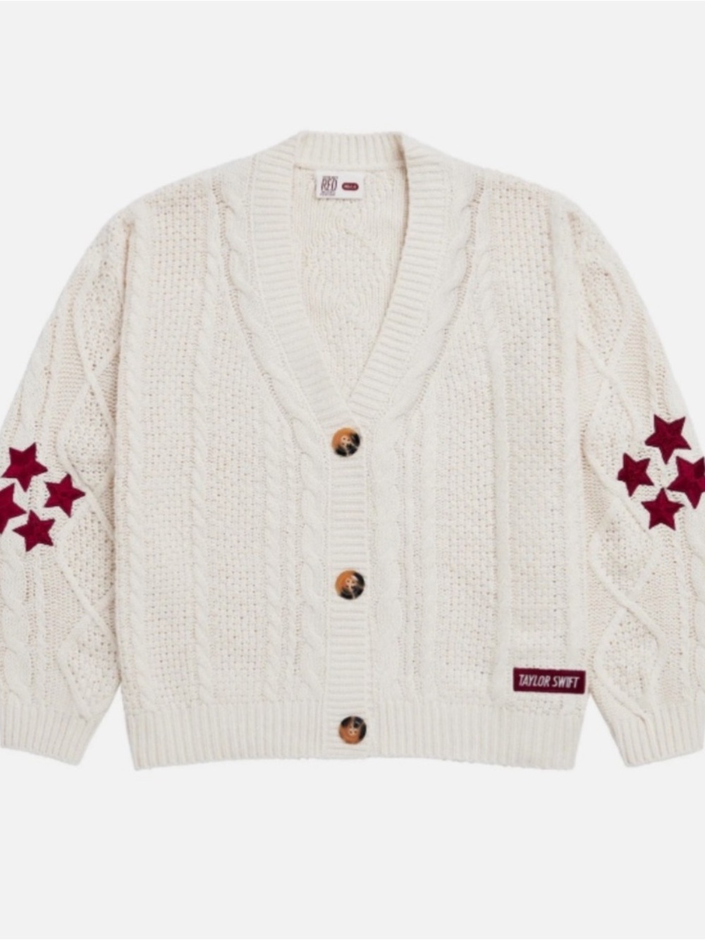 TAYLOR SWIFT RED CARDIGAN!